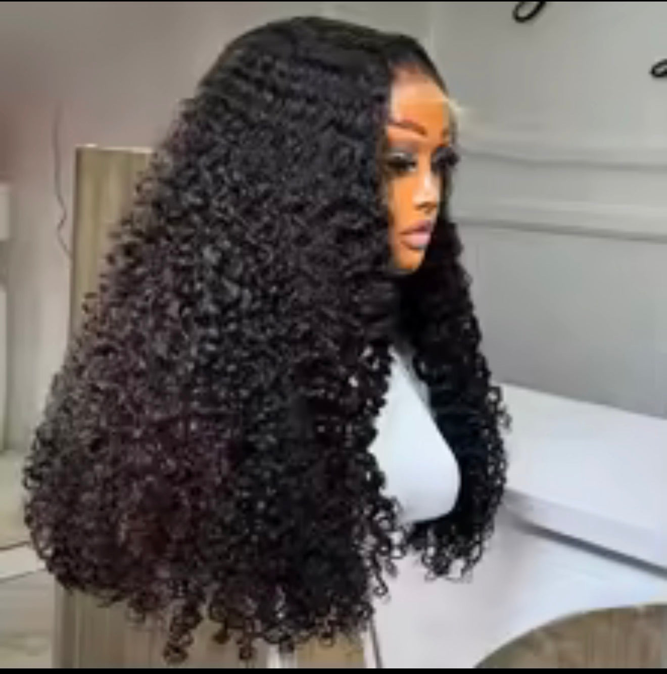 PureSwift Signature Curly Wig (HD Lace)